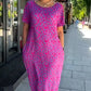 👗👗【M-3XL】2024 Fashionable plus-size Print Dress-3