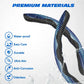 🔥2025 New Carbon Fiber Silicone Anti-Slip Car Steering Wheel Cover Universal Fit