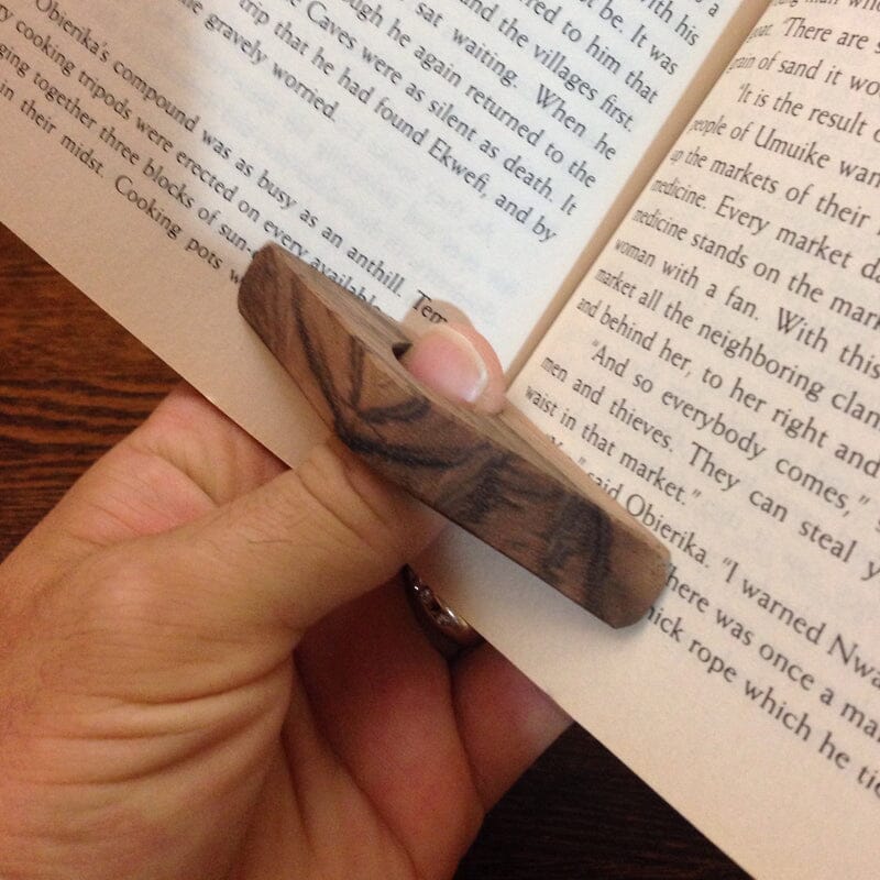 BUY 1 GET 1 FREE(🎉 2 PCS)🎉Solid Wood Press Book Reader Tool🔥Only ￡4.99/each-2