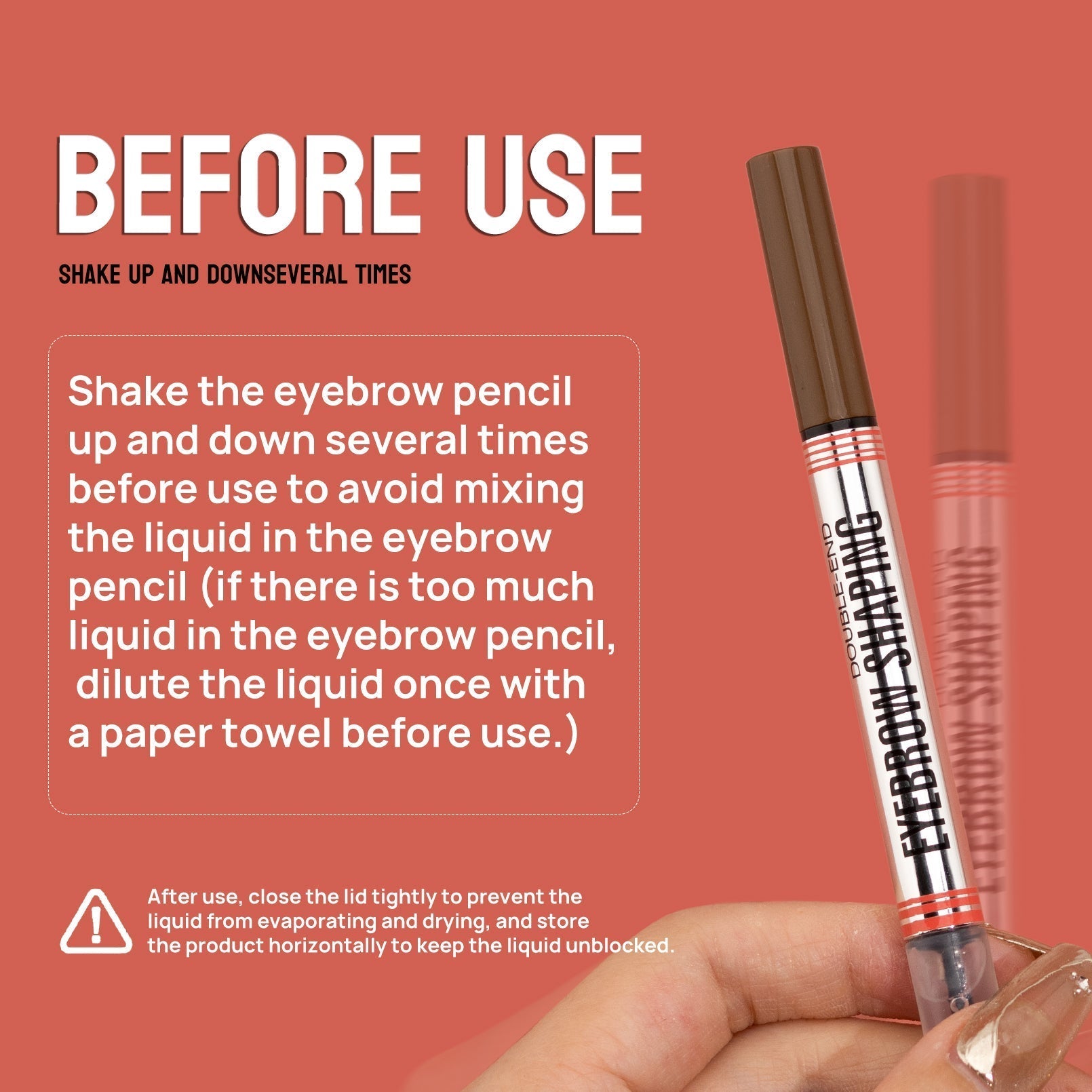 🔥PAY 1 GET 2 PCS🔥2-in-1 Brow Pen and Sealing Brow Gel for Real Fuller Eyebrows🥳-8