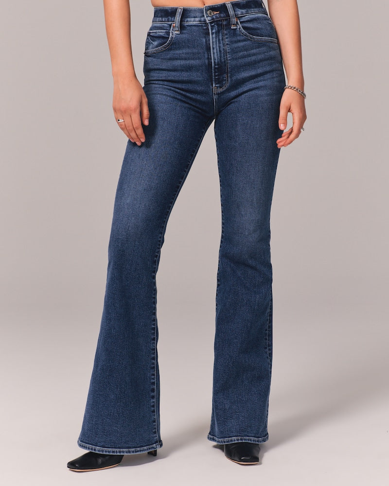 🔥🎉Hot Sale🔥Trims the figure - Ultra High Rise Stretch Flare Jean(45%OFF)-7