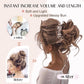 💁‍♀️LAST DAY - BUY 1 GET 1 FREE + FREE HAIRPIN!!🎁💗Messy Curly Hair Bun Scrunchie Extensions
