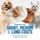 🐾 Last Day-BUY 1 GET 1 FREE🏆✂️Dog Grooming Comb UK – Stainless Steel Double-Sided Brush, Universal Detangling & Shedding Tool for Daily Pet Coat Care