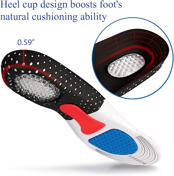 💞This Week's Special Promotion : BUY 1 GET 1 FREE!!💞Breathable Plantar Pro Honeycomb Insole-9