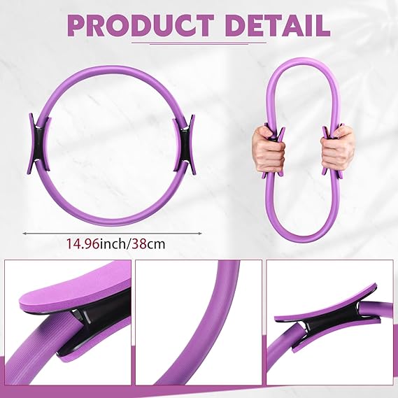 ⏰Biggest Sale 49% Off💜Pilates Ring Fitness Trainer💥CODE: SALE20💥-9