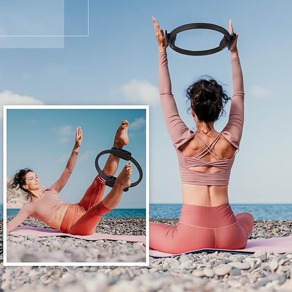⏰Biggest Sale 49% Off💜Pilates Ring Fitness Trainer💥CODE: SALE20💥-12
