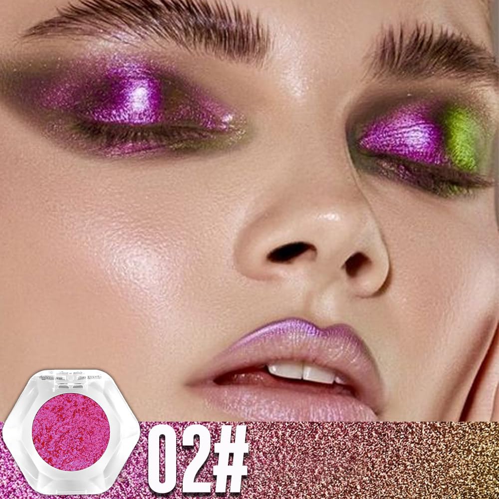 🔥This Week's Special Price：￡7.99!!🔥Double chrome eye shadow-7