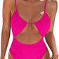 👙Summer Promotion 49% OFF❤️‍🔥Womens One Piece Swimsuit Tummy Control Swimwear-4