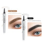 💥Limited Buy 1 Get 1 Free🎉High Quality 3D Waterproof Microblading Eyebrow Pen 4 Fork Tip Tattoo Pencil