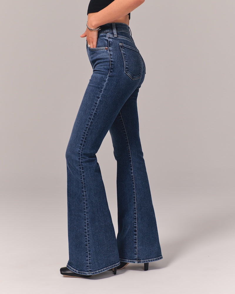 🔥🎉Hot Sale🔥Trims the figure - Ultra High Rise Stretch Flare Jean(45%OFF)-9