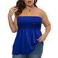🔥Summer Hot Sale - Solid Chic Minimalist Basic Tube Top