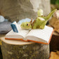 🔥🔥2025 Mother's Day Gift 50% Off--Miniature Green Dragon Reading on Giant Book Figurine