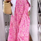 🌸Spring Specials💐 V-neck printed short-sleeved long dress