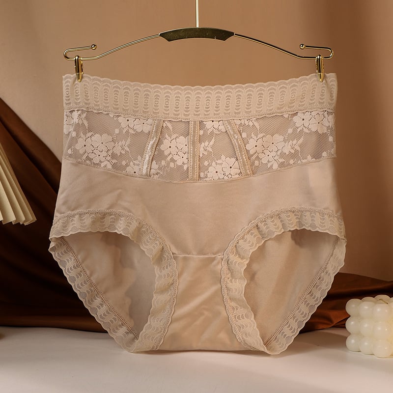 🌷Pay 1 Get 3pcs🌷Sexy Tummy Control Hip Lifting Seamless Ice Silk Panties-6