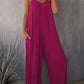 ⏰Clearance Sale-49% OFF🌹Loose Sleeveless Strap Stretchy Jumpsuit-9