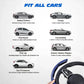 🔥2025 New Carbon Fiber Silicone Anti-Slip Car Steering Wheel Cover Universal Fit