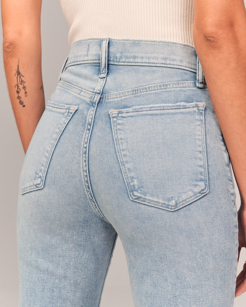 🔥🎉Hot Sale🔥Trims the figure - Ultra High Rise Stretch Flare Jean(45%OFF)-4