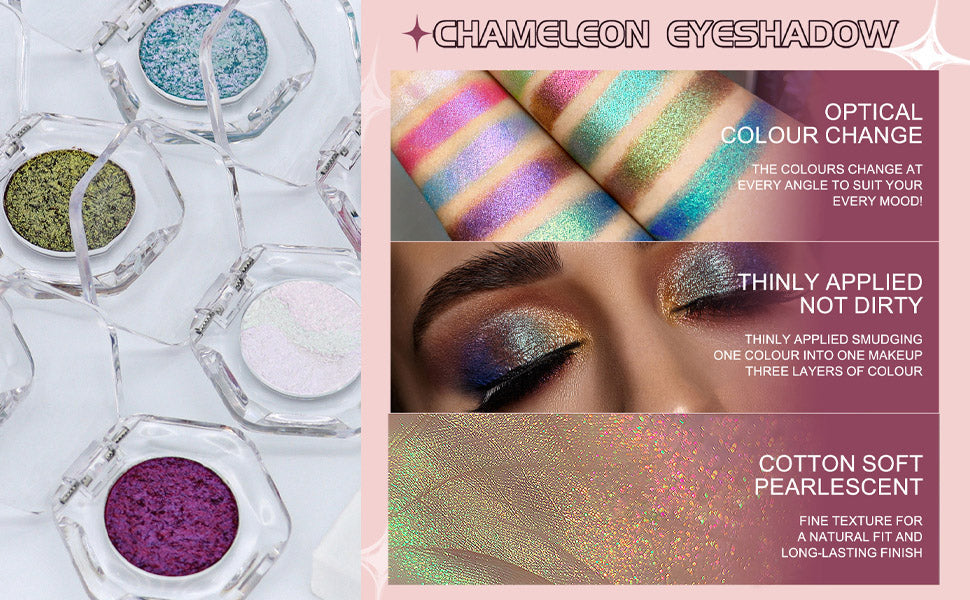🔥This Week's Special Price：￡7.99!!🔥Double chrome eye shadow-3