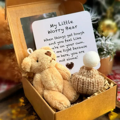 ✨Limited Promotion UP TO 65% OFF!🧸🎁Handmade Mini Plush Teddy Bear in Box