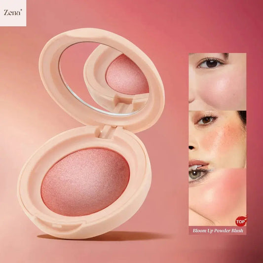 💖Summer Hot Sale 49% OFF -- Bloom Up Baked Highlighting Blush