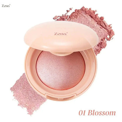 💖Summer Hot Sale 49% OFF -- Bloom Up Baked Highlighting Blush