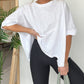 💥Women's Solid Colour Loose Round Neck Oversized T-Shirt 💥 Free Shipping