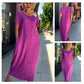 👗👗【M-3XL】2024 Fashionable plus-size Print Dress