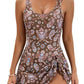 👙Summer Hot Sale 50% OFF💃Women's One Piece Tummy Control Tie Knot Swimsuit