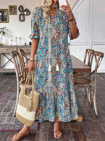 🌸Spring Specials💐 Women's Summer V-Neck Floral Dress