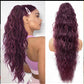 Only £10.99 Last Day Promotion!🎁🔥💜Curly Wavy Frizzy Hair Extension with Ponytail