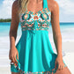 💃LAST DAY SAEL 60% OFF!!✨Strap Top & Fitted Swim Shorts Separable Swimsuit 
