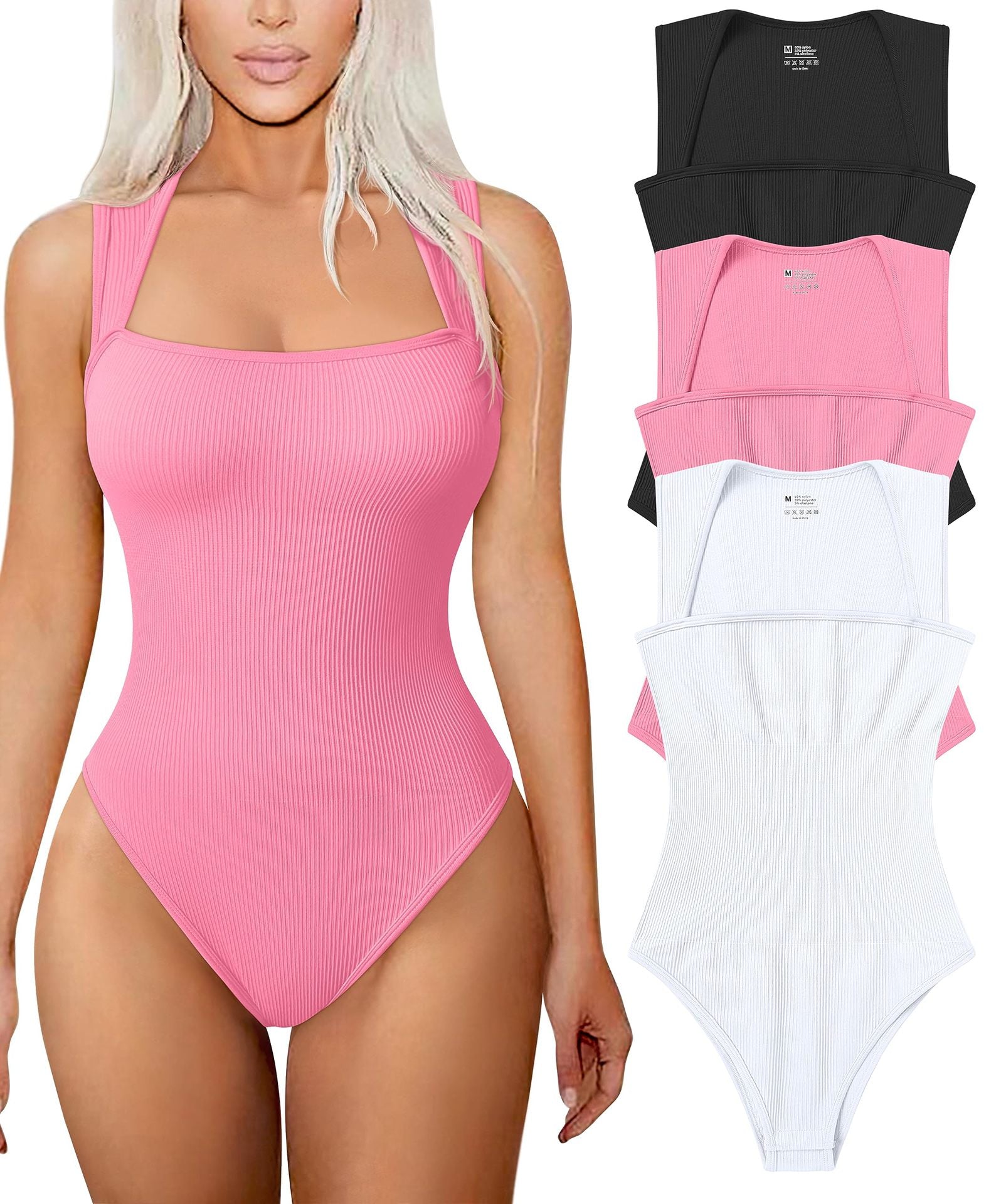 🔥Last Day Promotion 49% OFF - Sleeveless Tummy Control Tank Tops Bodysuits🎉-24