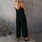 ⏰Clearance Sale-49% OFF🌹Loose Sleeveless Strap Stretchy Jumpsuit-2