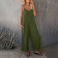 ⏰Clearance Sale-49% OFF🌹Loose Sleeveless Strap Stretchy Jumpsuit-4