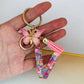 ⏰BUY 1 GET 1 FREE ONLY TODAY🌼Initial Letter Keychains🦋-21