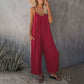 ⏰Clearance Sale-49% OFF🌹Loose Sleeveless Strap Stretchy Jumpsuit-7