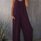 ⏰Clearance Sale-49% OFF🌹Loose Sleeveless Strap Stretchy Jumpsuit-10