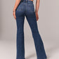 🔥🎉Hot Sale🔥Trims the figure - Ultra High Rise Stretch Flare Jean(45%OFF)-11