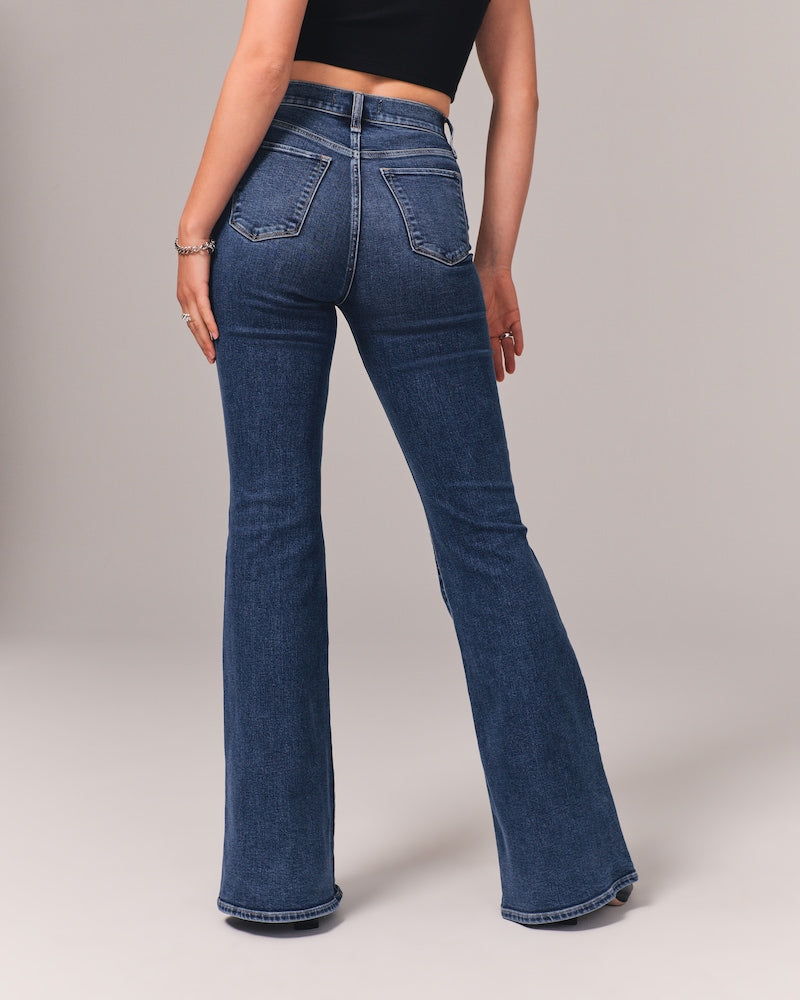 🔥🎉Hot Sale🔥Trims the figure - Ultra High Rise Stretch Flare Jean(45%OFF)-11