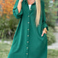 🔥LAST DAY 49% OFF🔥Women's Casual Lapel Solid Color Shirt Coat-12