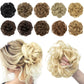 💁‍♀️LAST DAY - BUY 1 GET 1 FREE + FREE HAIRPIN!!🎁💗Messy Curly Hair Bun Scrunchie Extensions