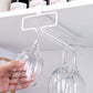 🔥Hot Sale 49% OFF🔥Under Cabinet Single Row Wine Glass Holder-9