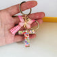 ⏰BUY 1 GET 1 FREE ONLY TODAY🌼Initial Letter Keychains🦋-19