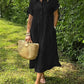 NEW🔥 Striped Lapel Button Down Shirt Dress | With Functional Pockets