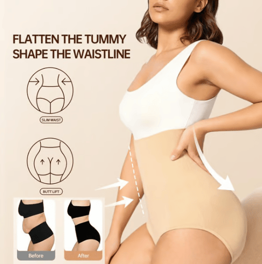 šLast Day Buy 1 Get 1 FreešComfy Breathable High Waist Tummy Control Shapewear Panties