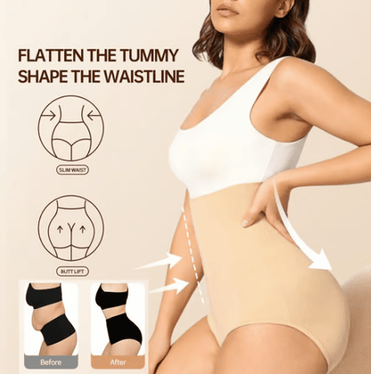 🎁Last Day Buy 1 Get 1 Free💖Comfy Breathable High Waist Tummy Control Shapewear Panties