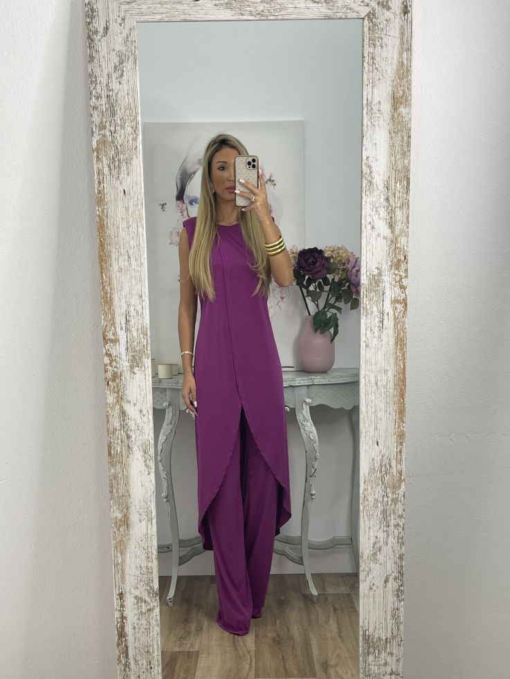 🔥HOT SALE-49% OFF🔥7 Colors Jersey Mature Women Three Piece Suit-5