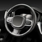 🔥2025 New Carbon Fiber Silicone Anti-Slip Car Steering Wheel Cover Universal Fit