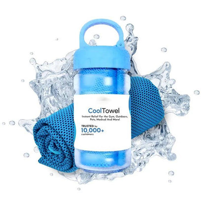 ⏰Last Day Buy 1 Get 1 Free❄💦Cold Sweat Towel You Can Use Anywhere, Anytime! Reusable Soft Absorbent Cooling Portable 2