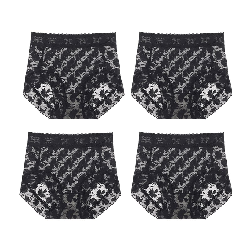 🌷✨️Pay 1 Get 2 Packs Free🌷✨️Sexy Seamless Thin Lace Silk Care Panties-15